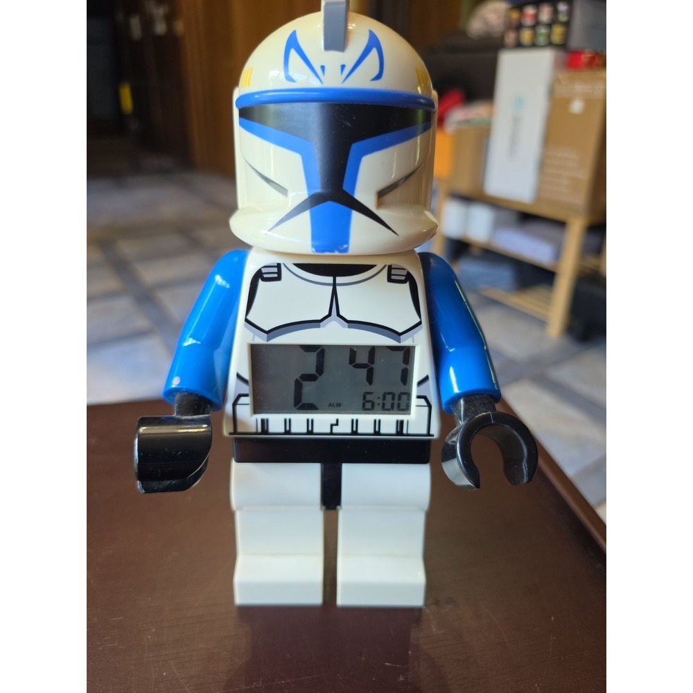 LEGO‎ Star Wars Captain Rex Clone Wars Digital Alarm Clock 2011